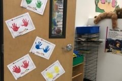 Juniorversity Preschool door decorations